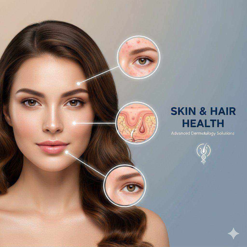 علاج الجلد والشعر